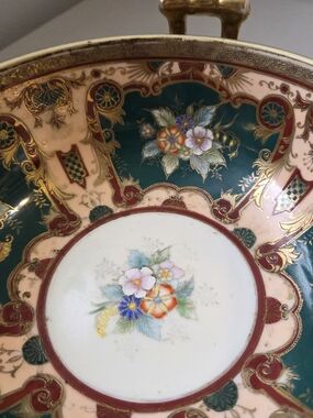 Noritake Morimura 1920s Vintage Porcelain Bowl Hand Painted